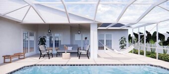 The LakeView House - Family Friendly 4Br with Pool BBQ Grill & pet allowed 