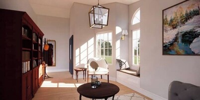 The LakeView House - Family Friendly 4Br with Pool BBQ Grill & pet allowed 