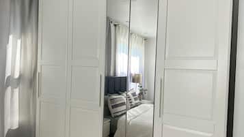 1 makuuhuone, silitysrauta/-lauta, ilmainen Wi-Fi