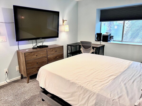 1 chambre, fer et planche à repasser, Wi-Fi, draps fournis