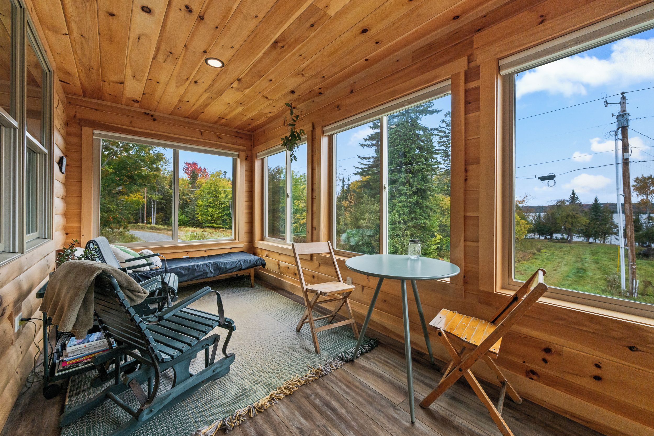 Welcome to Niboban #17! Porch with Views of Rangeley Lake