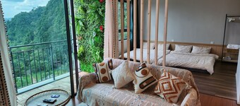 Unique Boho Retreat : Onsen & Mountain View