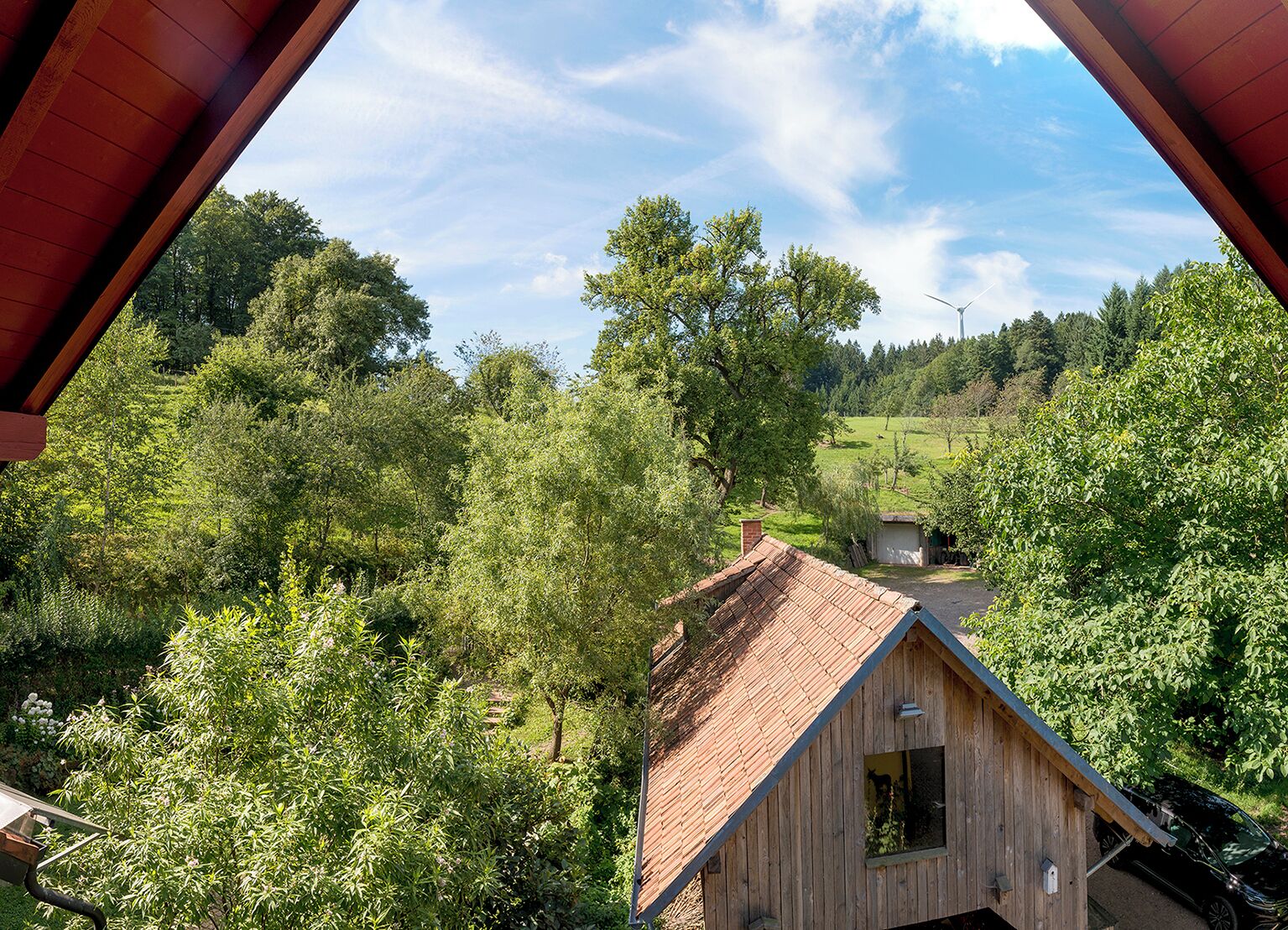 Enceinte de l’hébergement