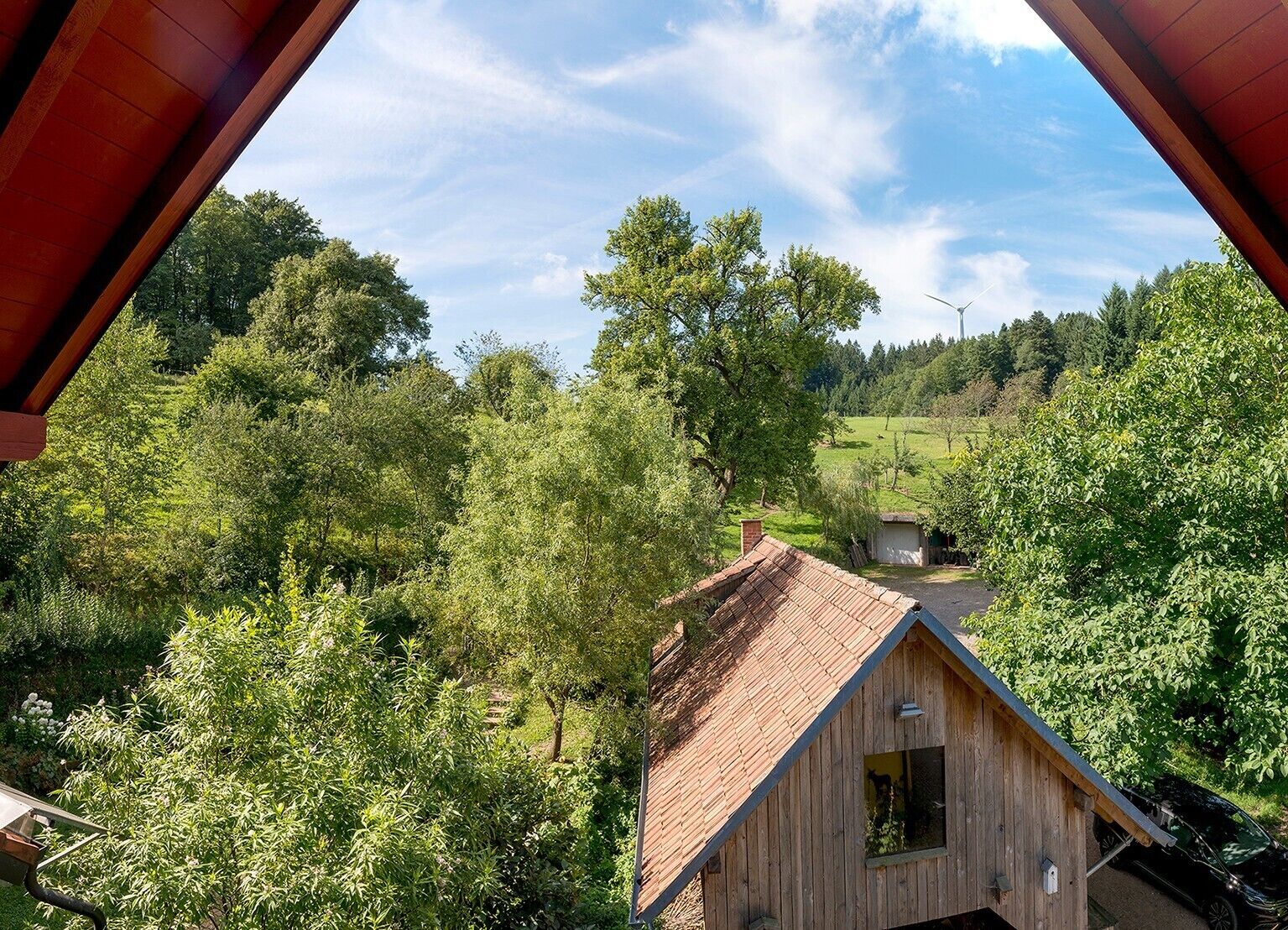 Enceinte de l’hébergement