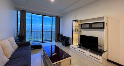 Super Comfy 1800sqft Condo, 3bedroom with 2kingsize bed in Kuching, Sarawak