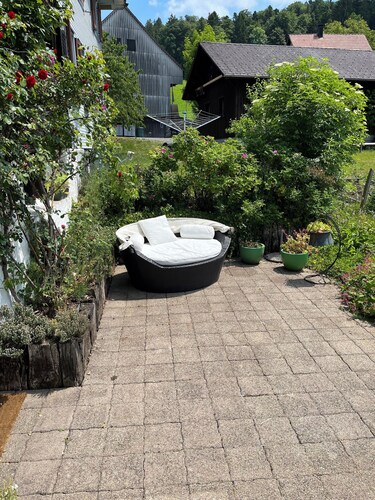 Small studio in swiss countryside.