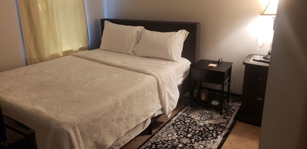 3 slaapkamers, een kluis op de kamer, een strijkplank/strijkijzer