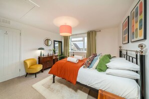 Desk, iron/ironing board, travel crib, free WiFi