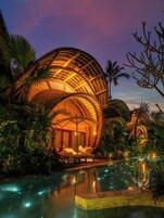 Suite with Pool Access | Premium bedding, minibar, in-room safe, blackout drapes