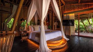 One Bedroom Pool Villa | Premium bedding, minibar, in-room safe, blackout curtains