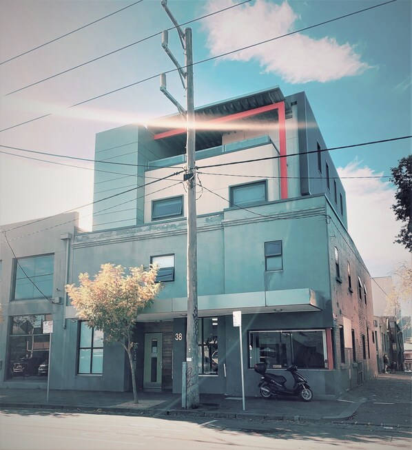 Front of property - Carric House (North Melbourne)