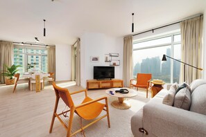 Leilighet – deluxe | Oppholdsområde