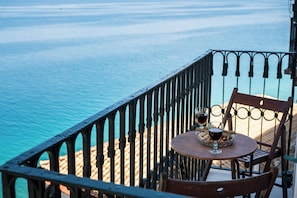 Suite, 1 Bedroom, Balcony, Sea View | Balcony view - Fotiadis Family Luxury Suites by Konnect (Corfu)