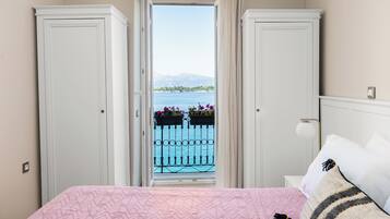 Superior-Suite, 2 Schlafzimmer, Balkon, Meerblick | Ausblick vom Zimmer