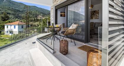 Einzimmerapartment 'Oceanida Thalia Lyxury Suite' mit Meerblick, WLAN und Klimaanlage