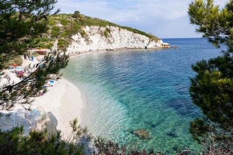 Beach nearby. Apartment 'Spiagge Bianche' with Sea View, Balcony and Air Conditioning