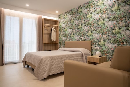 1 habitación y ropa de cama