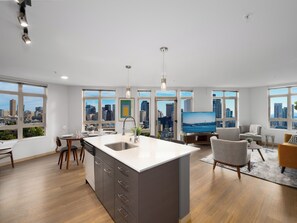 Interior - Space Needle Mountain & Sound Views Luxe Penthouse Near Downtown w/Parking (Seattle)