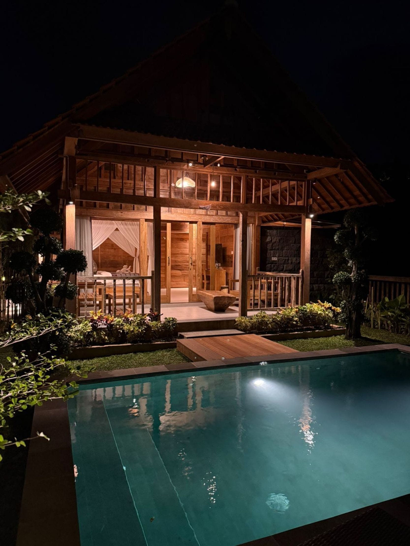 Villa, Private Pool | Bar mini, langsir/tirai gelap terus, seterika/papan seterika 
