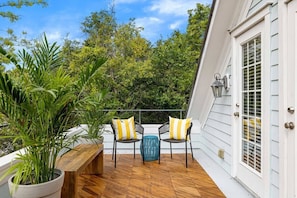 Terrace/patio - The Islander House | 3BR @ King Street w/ Parking! (Charleston)