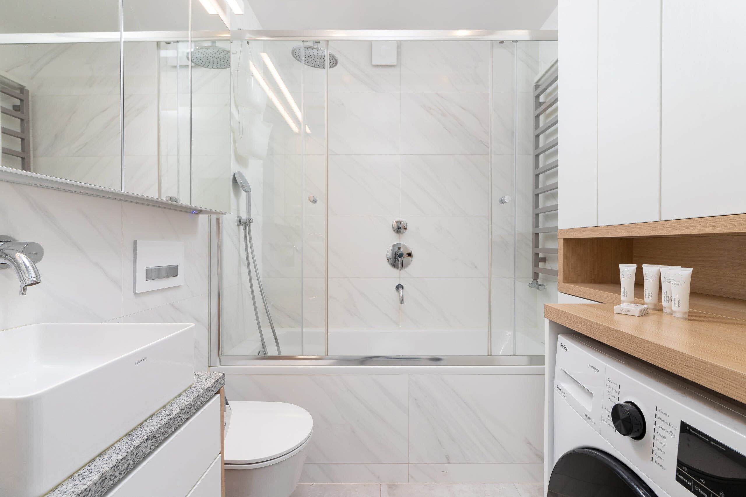 Bañera, shampoo