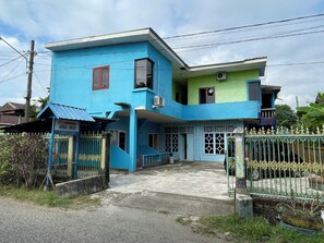 Majoituspaikan julkisivu