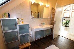 Badewanne, Handtücher