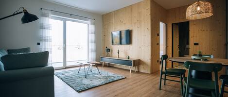 Lägenhet Comfort | Vardagsrum | LED-tv