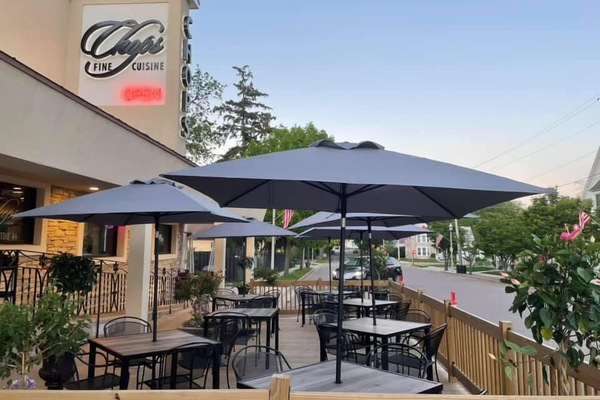 Restauration en plein air