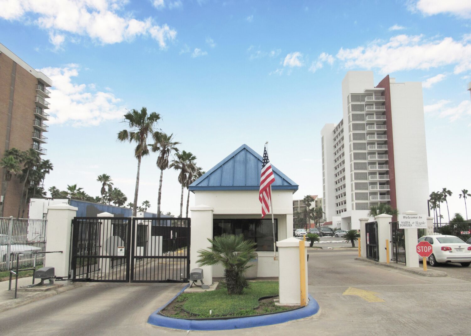 Saida Towers has on-site security, gated parking, resort amenities and direct beach access - everything you need to have the best beachcation ever!