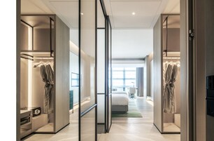 Free minibar items, in-room safe, desk, laptop workspace