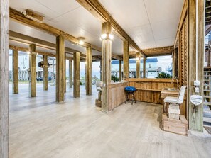Interior - Steps to Beach | 4BR | Deck + Ocean Views (Crystal Beach)