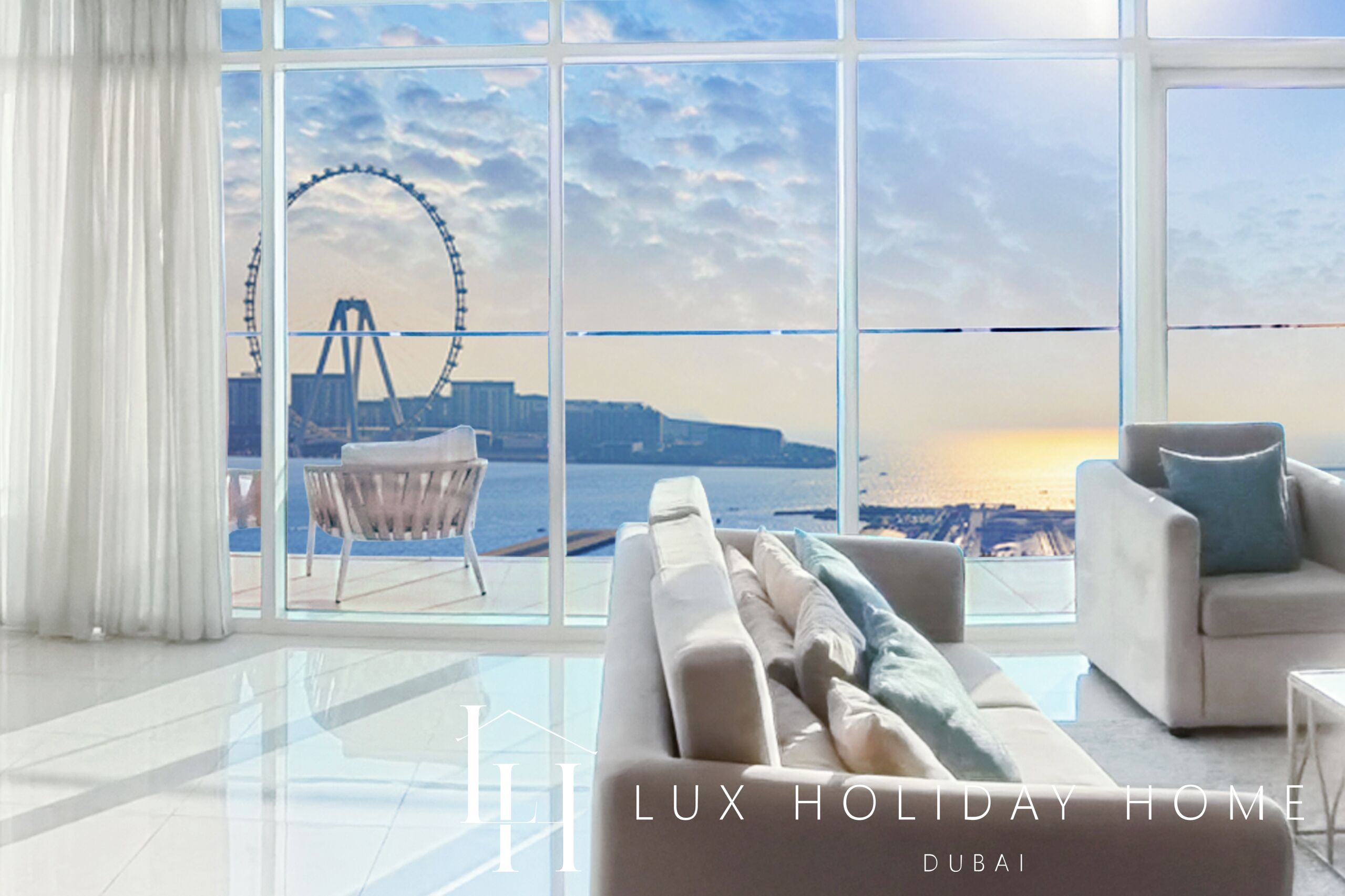 Apartment | Wohnbereich | Flachbildfernseher