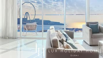 Apartment | Wohnbereich | Flachbildfernseher