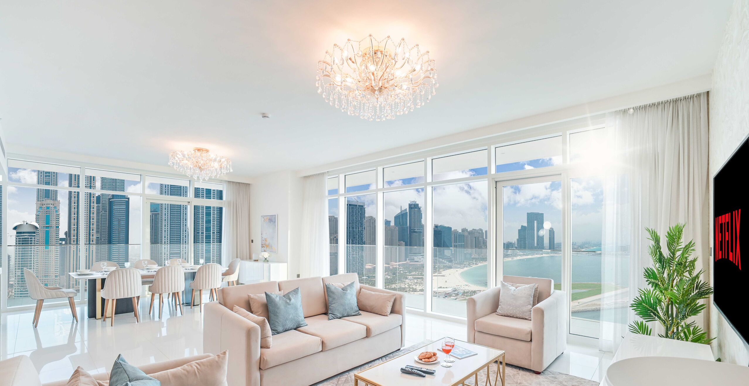 Departamento | Área de sala de estar | Televisión de pantalla plana 