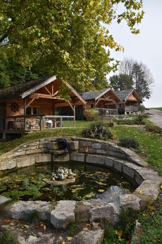 The lumberjack log cabin