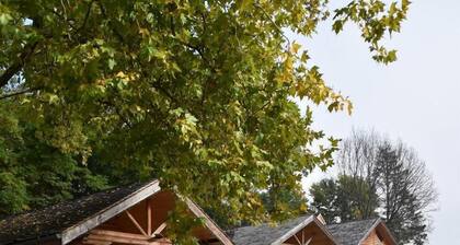 The lumberjack log cabin