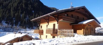 1st floor, balcony, parking, tv, 100m², Châtel