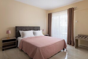 1 bedroom, WiFi, bed sheets - Lampraki 2 Luxury Apartments, Apartment (Rhodes)