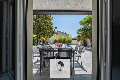 Villa Climatisée Avec Piscine