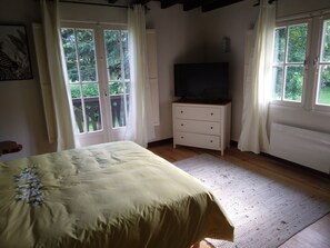 1 quarto, roupa de cama