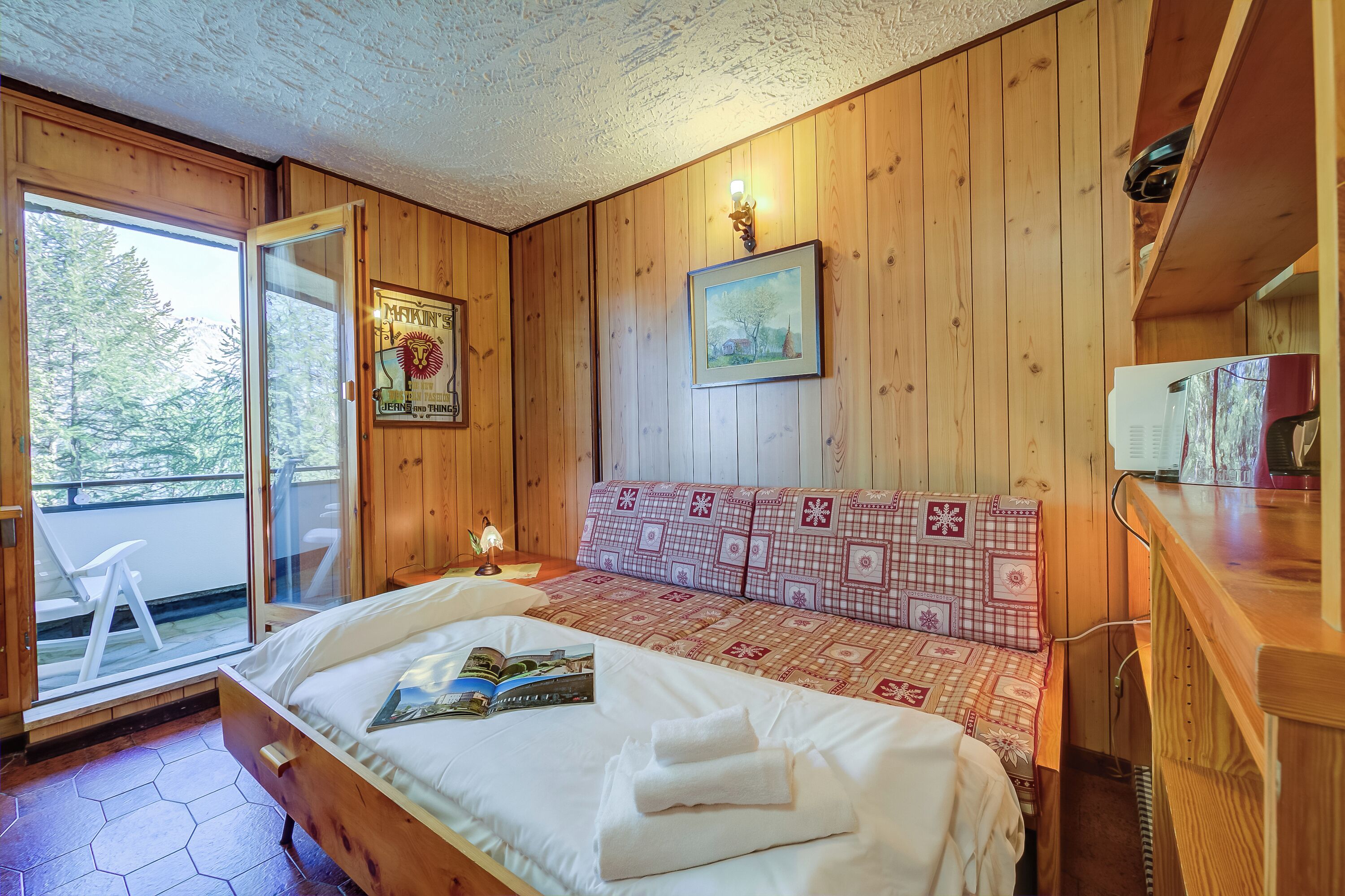 Appartement Familial, plusieurs chambres (Appartamento Bareu Mountain View) | Salle de séjour