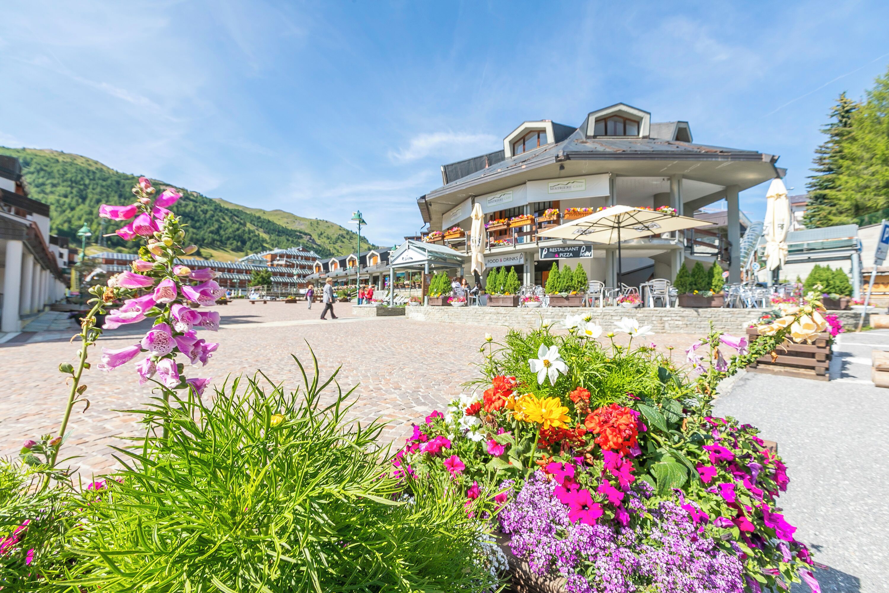 Family Apartment, Multiple Bedrooms (Sestriere Terrace Apt Few Steps From) | Property grounds