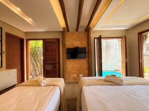 Premium Room, Private Pool, Pool View | Individually decorated, individually furnished, free WiFi, bed sheets - Pousada Naim Milagres (São Miguel dos Milagres)