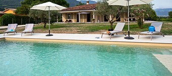 Regarda - "Villa Ida, Rodole unit" with pool and air conditioning