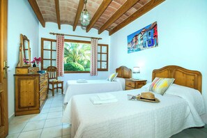 4 habitaciones, wifi y ropa de cama 