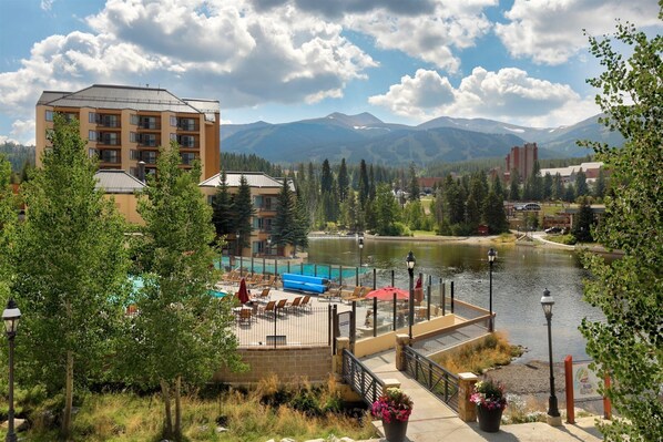 Condo (3 Bedroom Mountain Condo on Main Stre) | Exterior - 3 Bedroom Mountain Condo on Main Street - Walk to Lift, Onsite Pool, Luxury-rated! (Breckenridge)