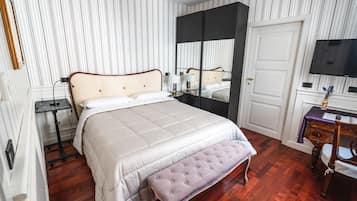 Habitación ejecutiva doble | Minibar, caja fuerte, escritorio y sistema de insonorización