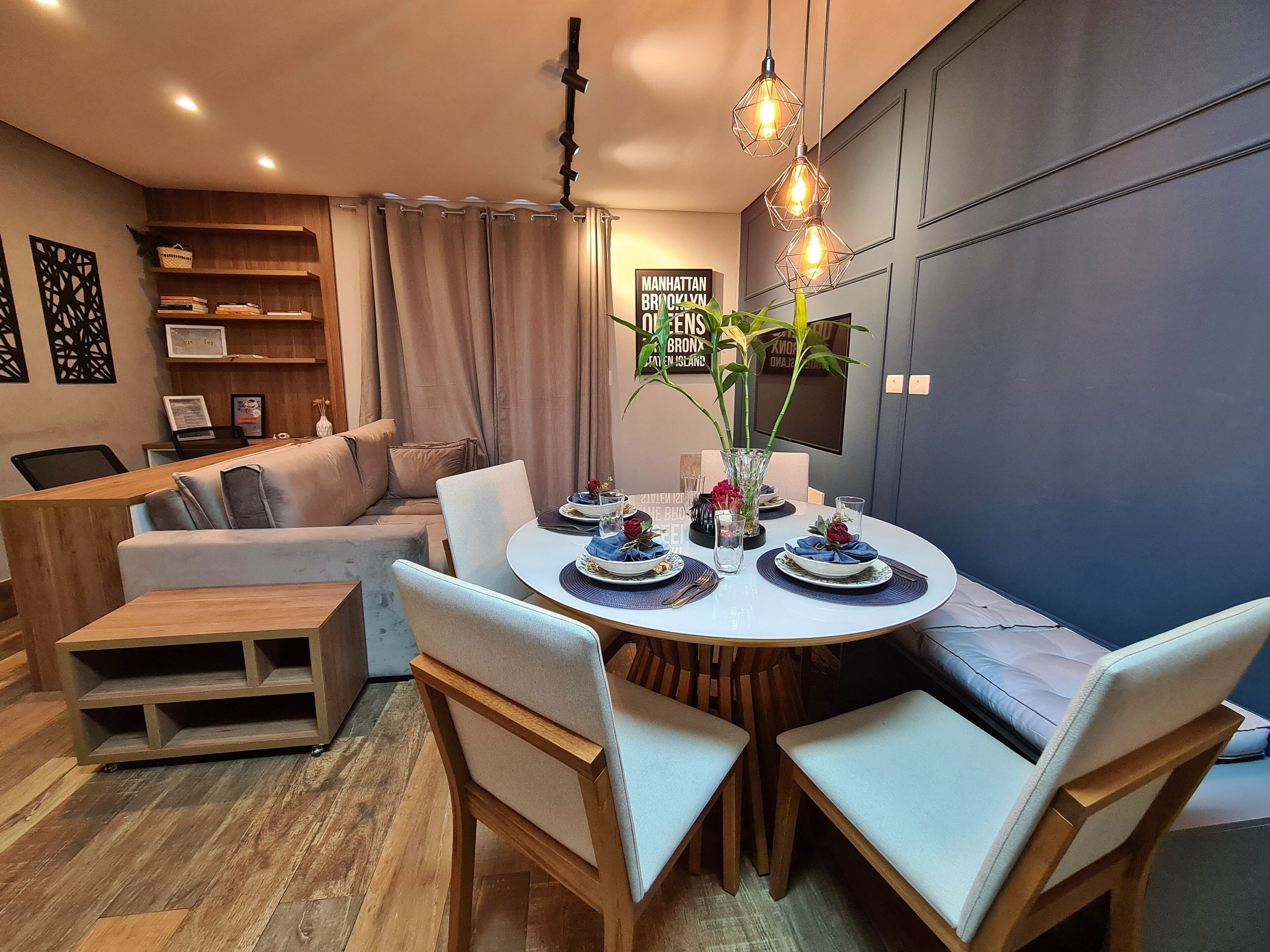 Apartamento família | Cozinha privada | Geladeira, micro-ondas, torradeira, liquidificador