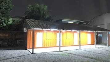 Majoituspaikan julkisivu